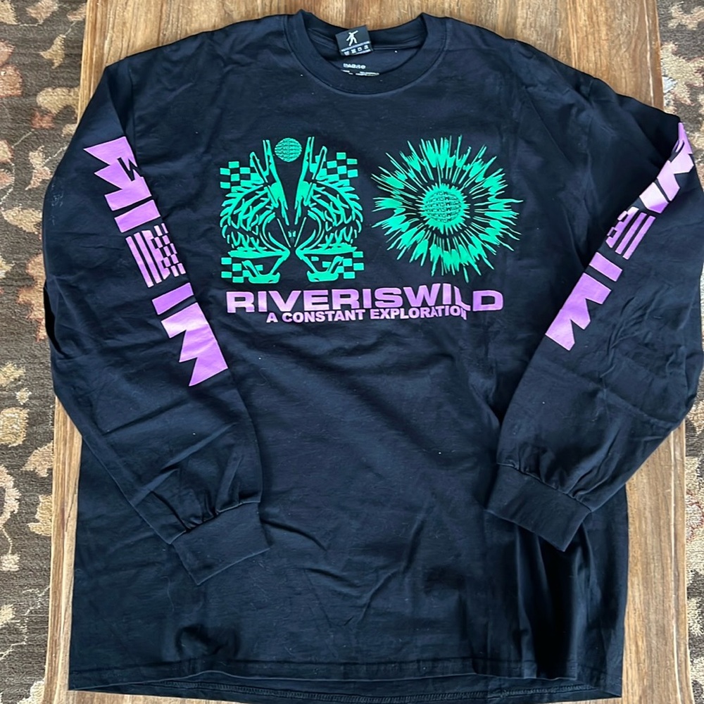 NEW RIVERISWILD Constant Exploration Long Sleeve Men's Shirt T-Shirt Tee XL
